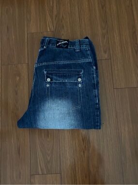 baggy vintage muka jeans, sz 38x32